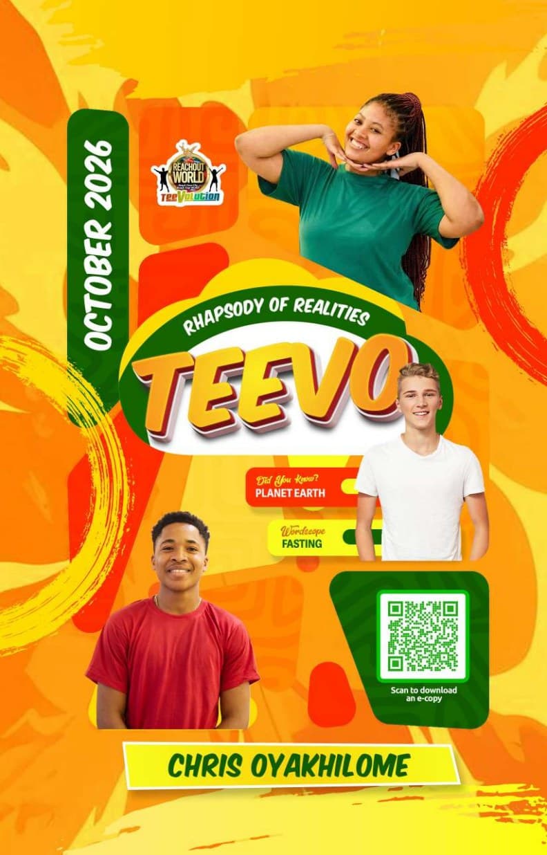 Rhapsody of Realities TeeVo October 2026 front cover